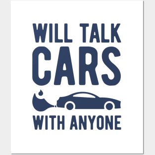 Will Talk Cars With Anyone Posters and Art